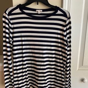 Gap Long Sleeve Navy Top